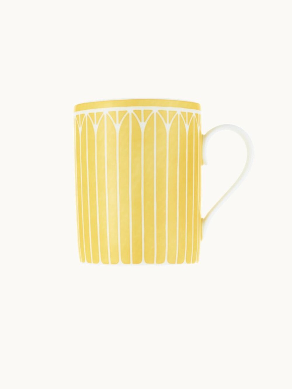 NEW Christofle Malmaison Riviera Porcelain Mug